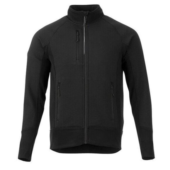 Trimark 18153-995-4 Men's Sz Large Black PANORAMA Hybrid Knit Jacket - Picture 10 of 11